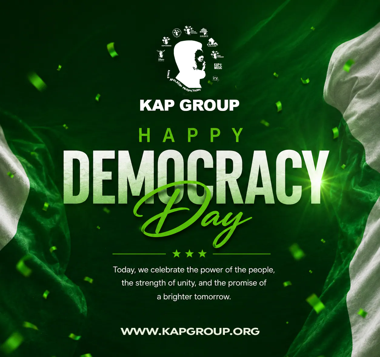 Happy Democracy Day, Nigeria!