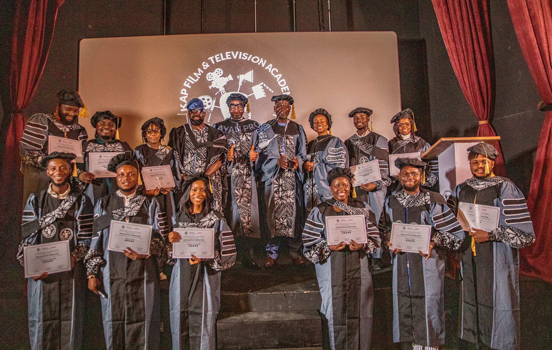 First Batch Of KAP Academy, USC School of Cinematic Arts, and Netflix's Sound Post-Production Students Graduate.