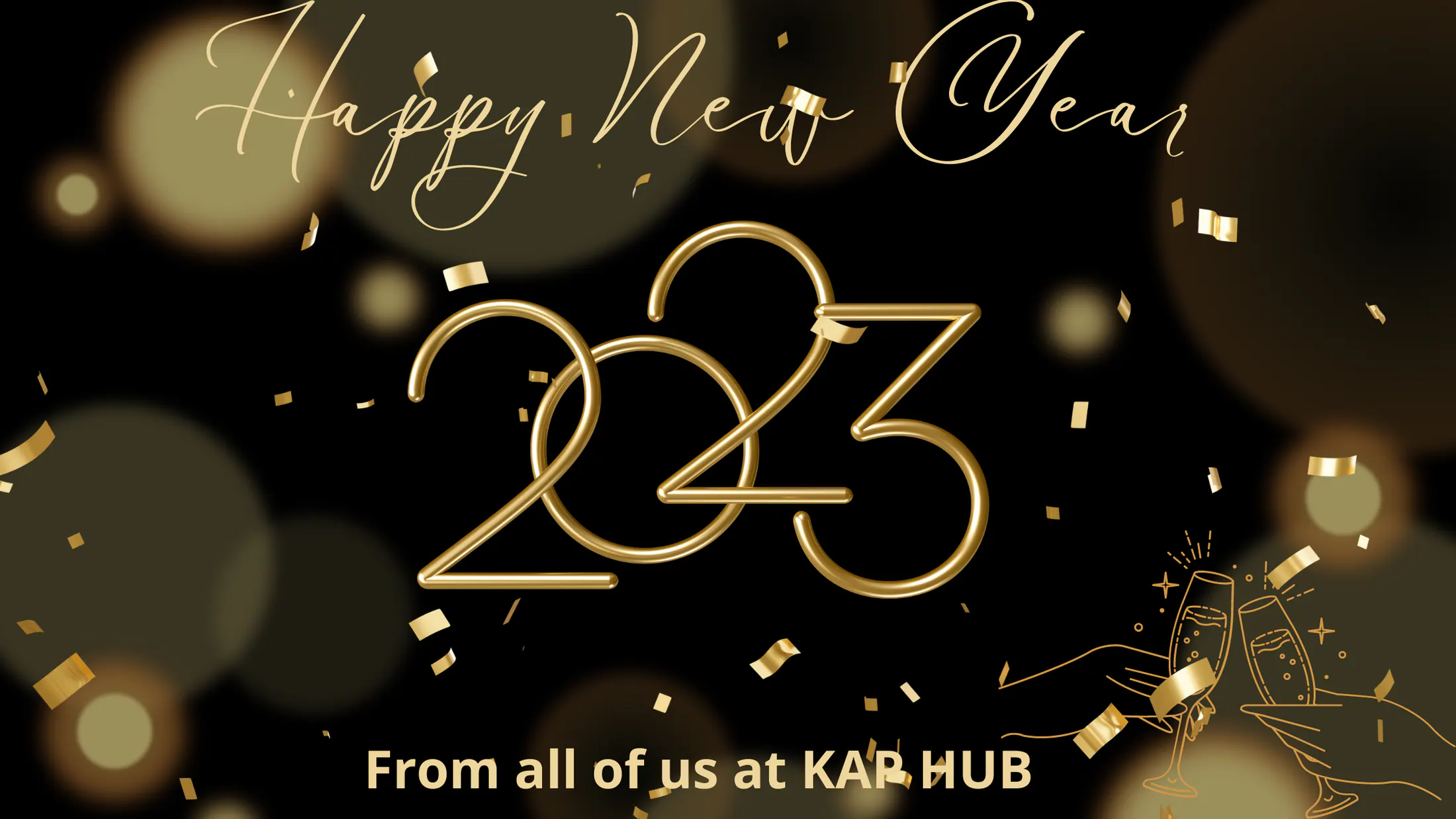 Happy new year from us at kap hub
