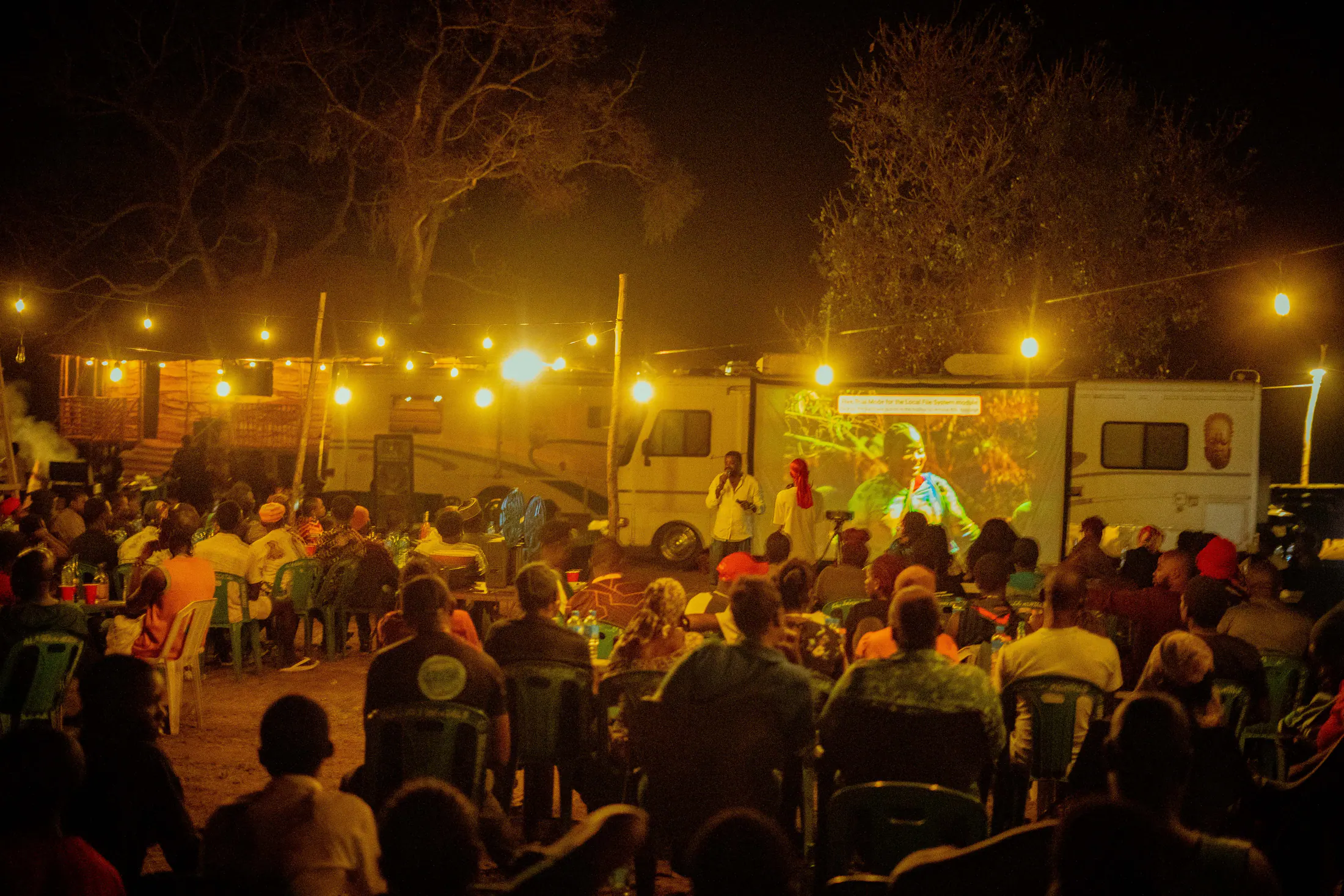 wrap party for Ijogbon a movie by kunle afolayan