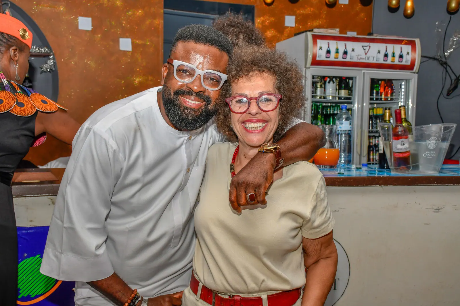 kunle afolayan hosts at FESPACO