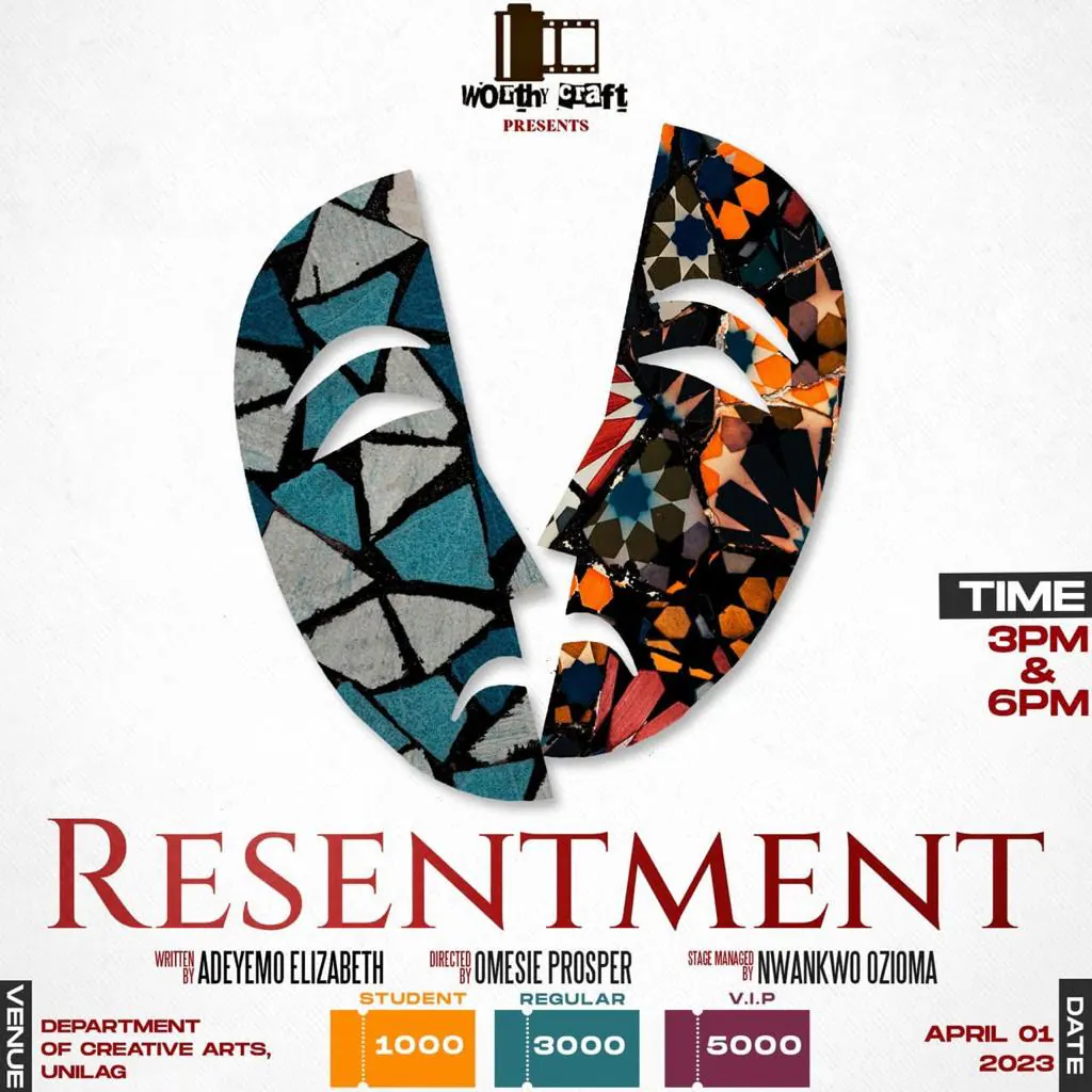 resentment stage play by kap academy alumni Elizabeth