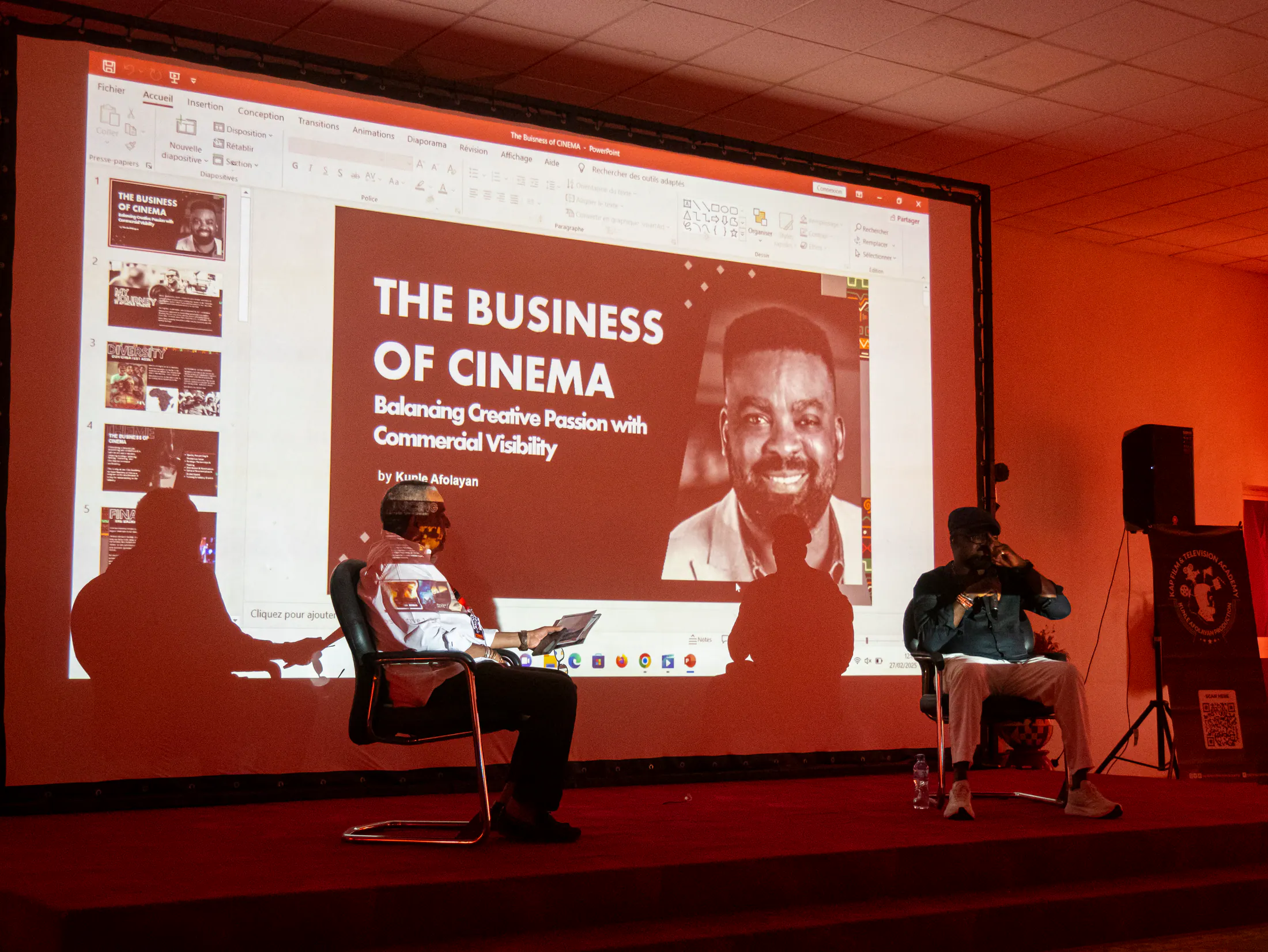 Kunle Afolayan Leaves a Lasting Impact at FESPACO 2025