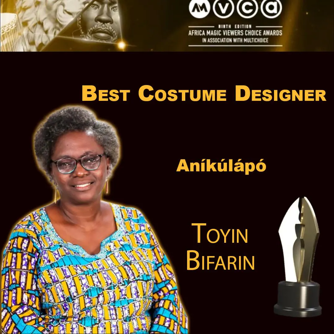 ANIKULAPO AMVCA nomination