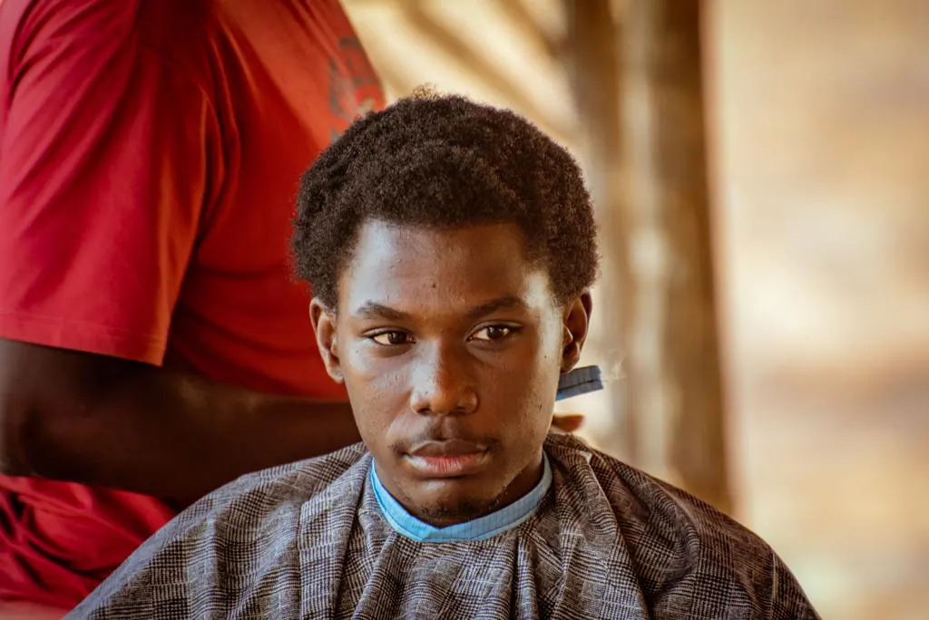 Ojuolape Kayode on set of kap motions picture IJOGBON 