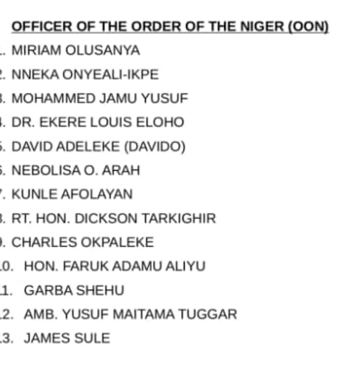 Kunle Afolayan conferred OON award