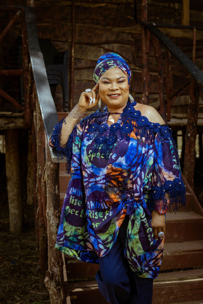Sola Sobowale at the anikulapo series cast photoshoot at the kap film village and resort